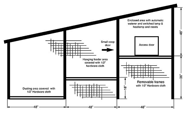 Chicken coop plan