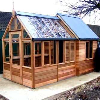 Chicken house and green house construction The coop is how they