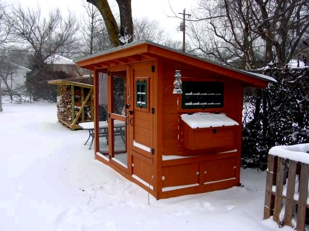 Diy wichita cabin chicken house The coop