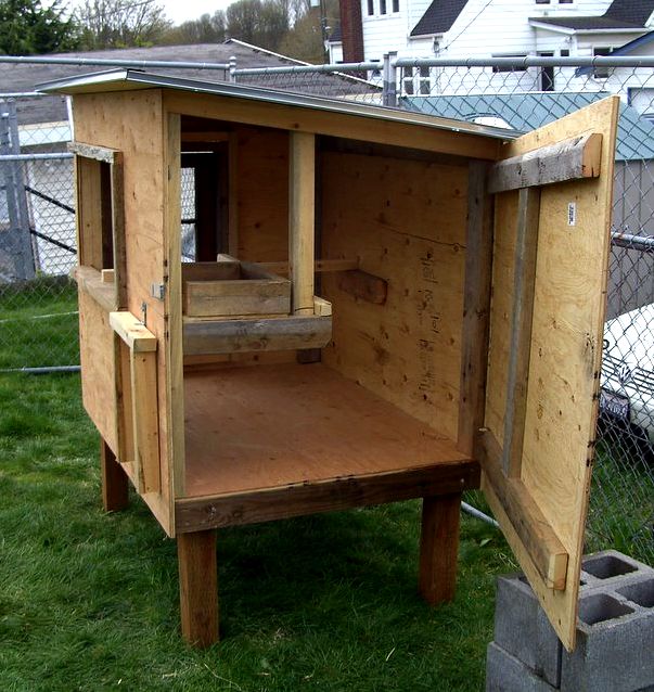 Easy chicken house plans cage that