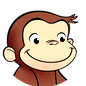 Curious George logo.